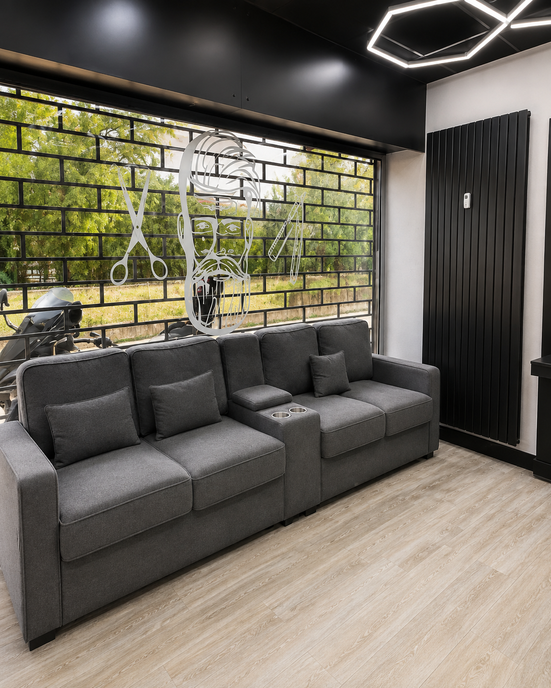 Espace d’attente de F&S Coiffure