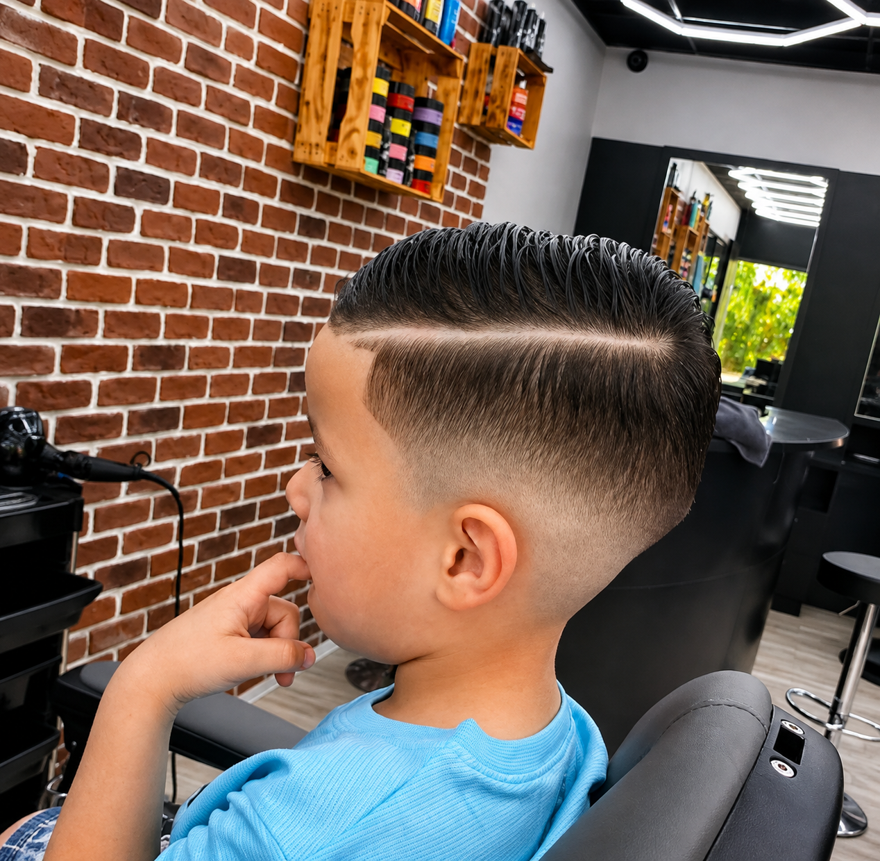 Coupe enfant chez F&S Coiffure