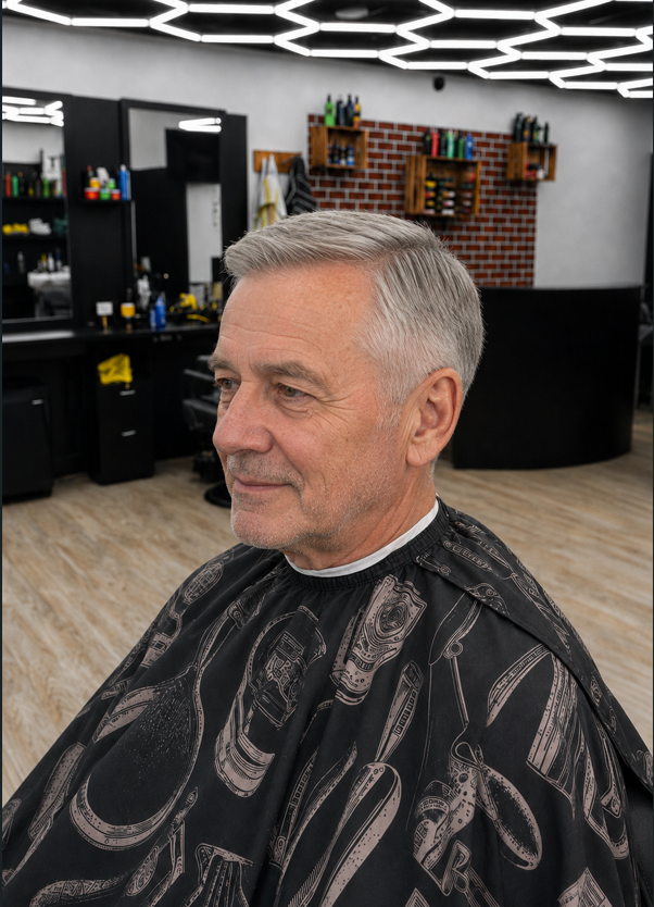 Coupe senior chez F&S Coiffure